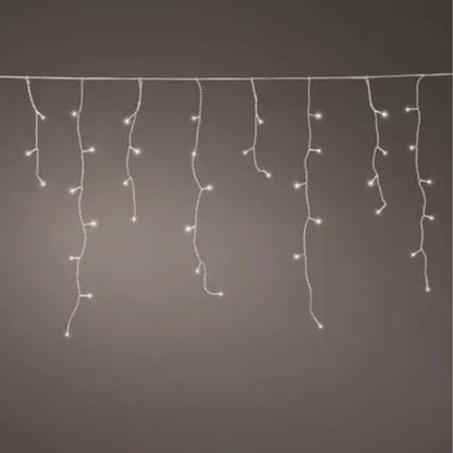 Tenda Luci di Natale 250 LED Bianco Caldo 7,35 mt - 495791