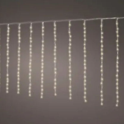 Tenda Luci di Natale 420 LED Bianco Caldo 4 X 1 mt - 494756