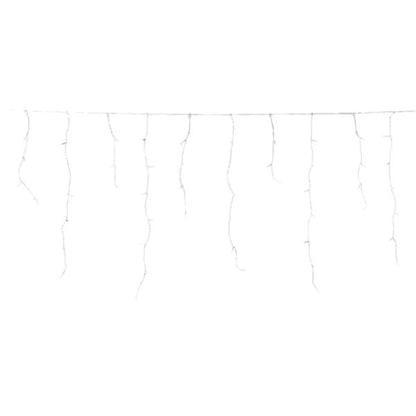 Tenda Luci di Natale 250 LED Bianco Freddo 7,35 mt - 495790