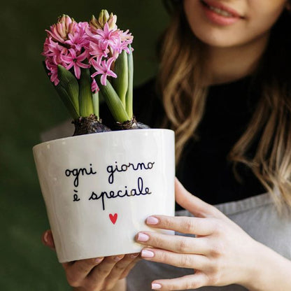Vaso - Scritta: Ogni giorno è speciale